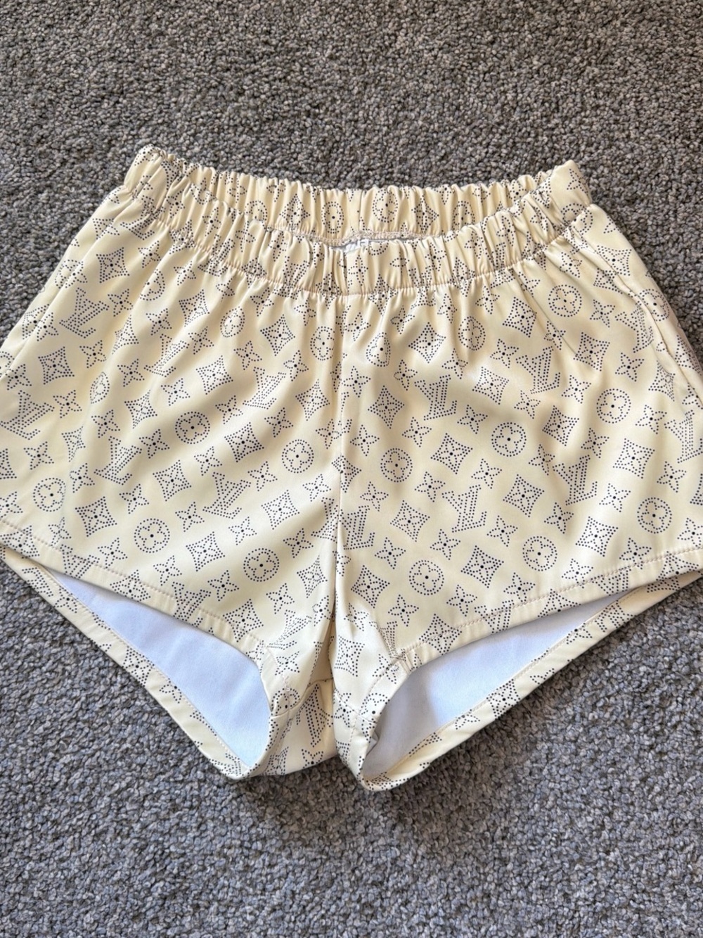 Monogram Custom Shorts by Major Wavez